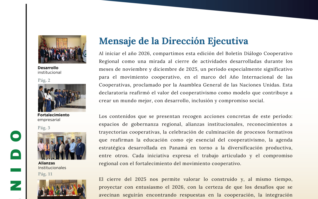 Boletín Noviembre-Diciembre 2025 (Vol. 6)